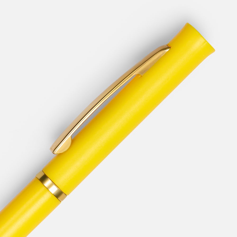 Ручка шариковая Euro Gold, желтая / Миниатюра WWW (1000)