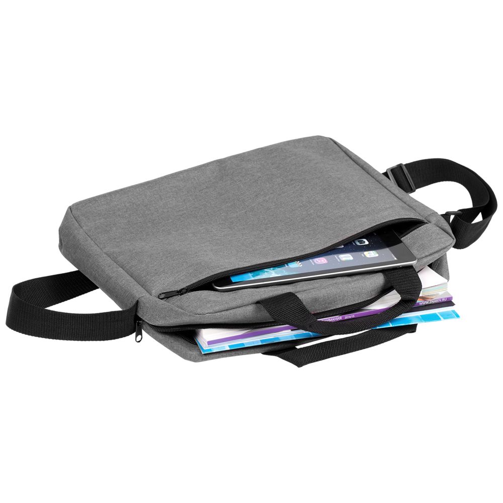 Конференц-сумка Unit Member, серая / Миниатюра WWW (1000)