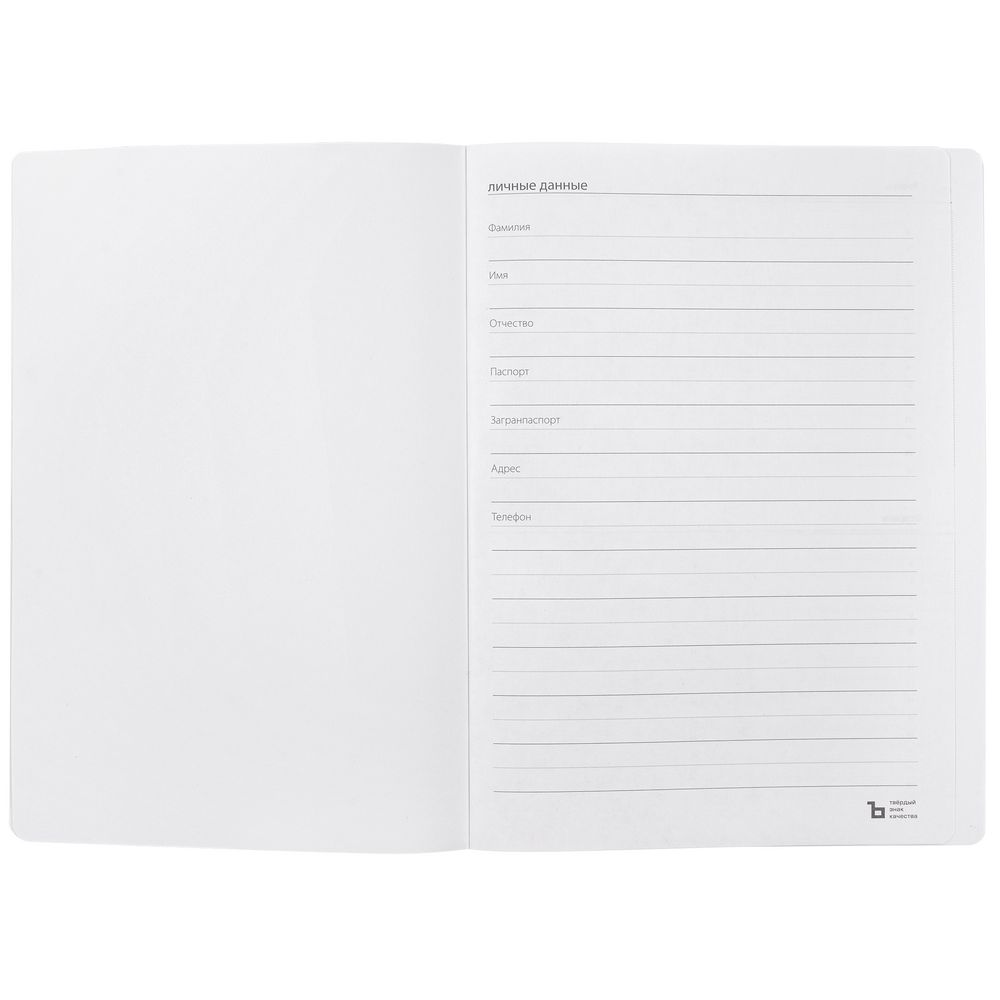 Ежедневник Urban, недатированный, голубой / Миниатюра WWW (1000)