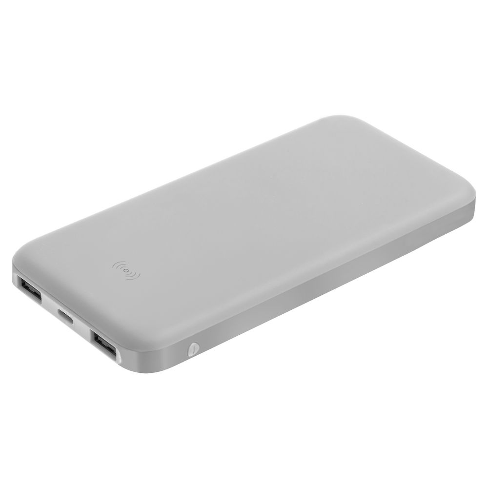 Аккумулятор с беспроводной зарядкой markBright Urban, 6000 мАч, серый / Миниатюра WWW (1000)