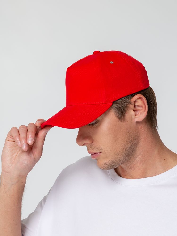 Бейсболка Standard, красная / Миниатюра WWW (1000)