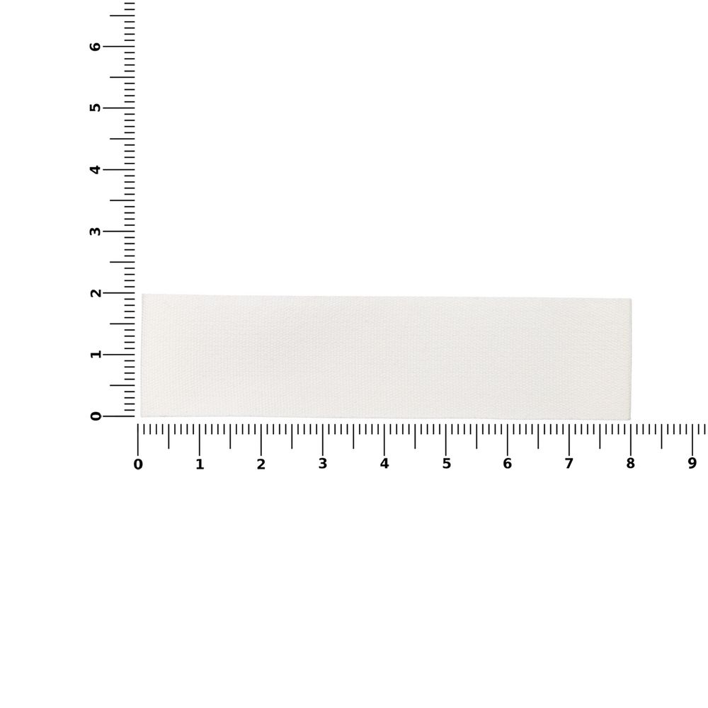 Лейбл хлопковый Doni, S, беленый / Миниатюра WWW (1000)