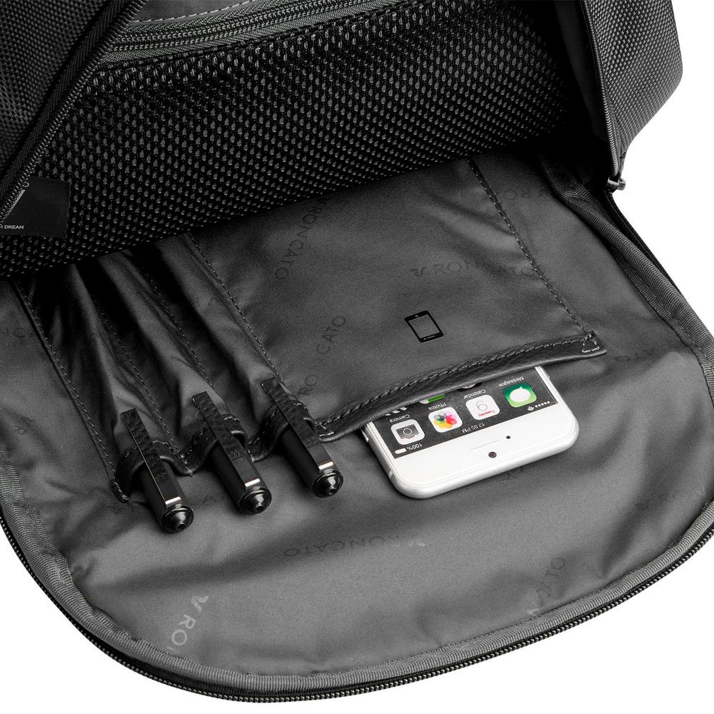 Рюкзак Panama S, черный / Миниатюра WWW (1000)