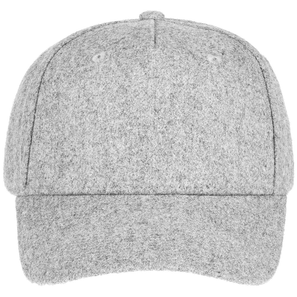 Бейсболка Woolridge, серый меланж / Миниатюра WWW (1000)