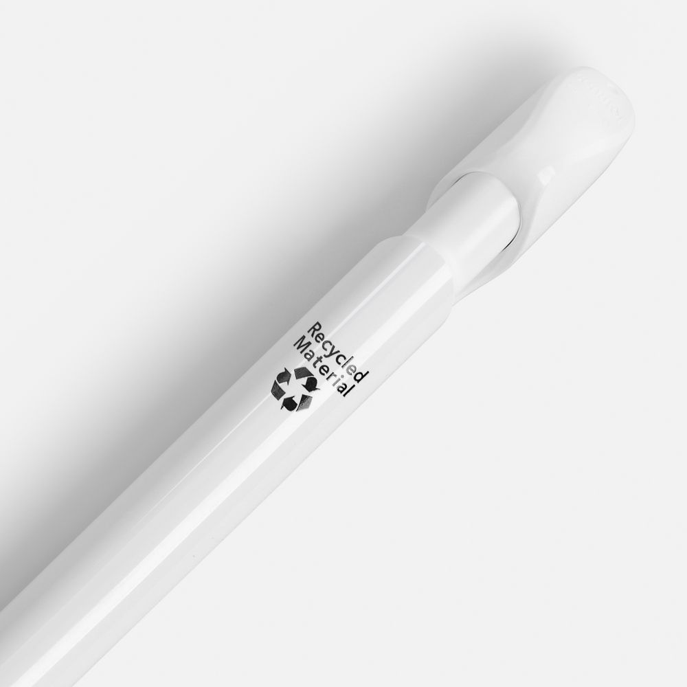 Ручка шариковая Evoxx Recycled, белая / Миниатюра WWW (1000)
