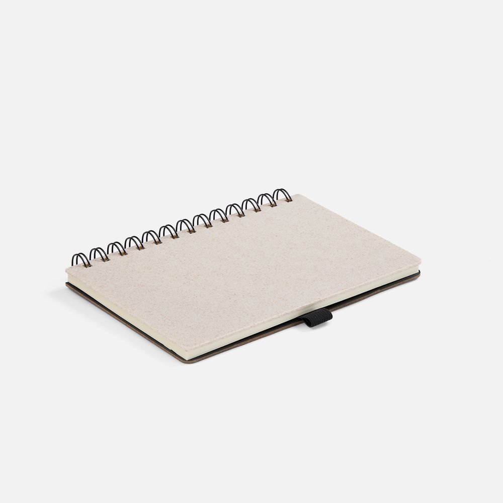 Блокнот на спирали Intrigo, белый / Миниатюра WWW (1000)