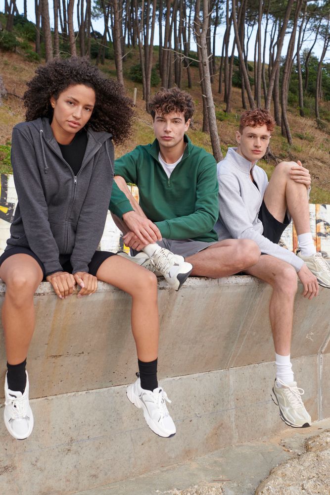 Толстовка унисекс Carter, белая / Миниатюра WWW (1000)