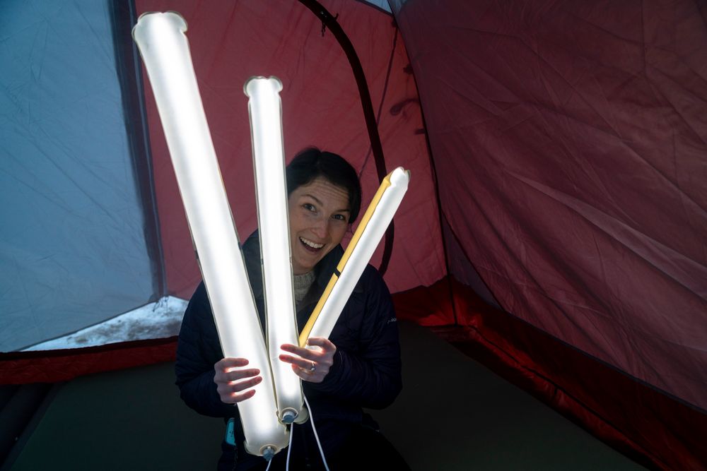 Мягкий кемпинговый фонарь Everglow Light Tube, малый / Миниатюра WWW (1000)