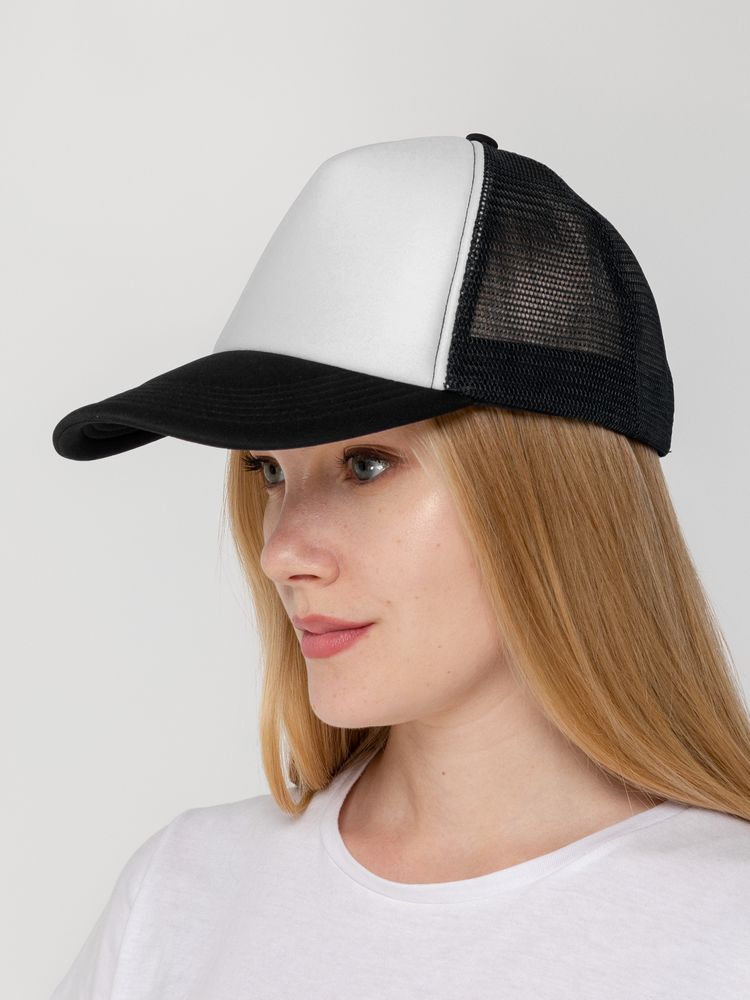 Бейсболка Sunbreaker, черная с белым / Миниатюра WWW (1000)