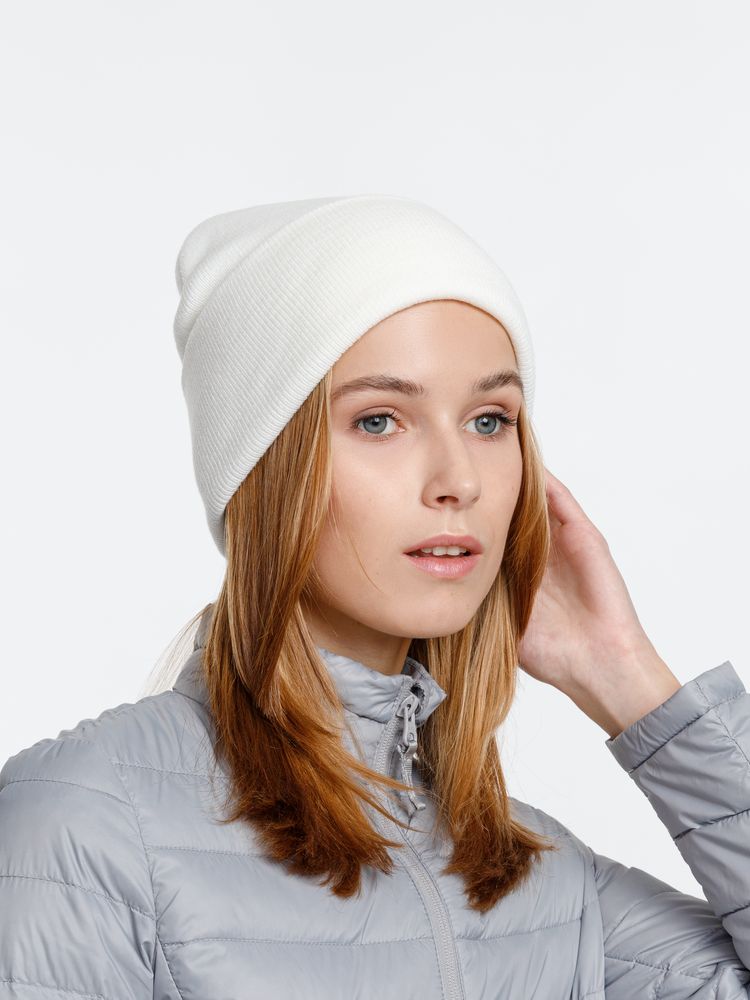 Шапка Urban Flow, молочно-белая / Миниатюра WWW (1000)