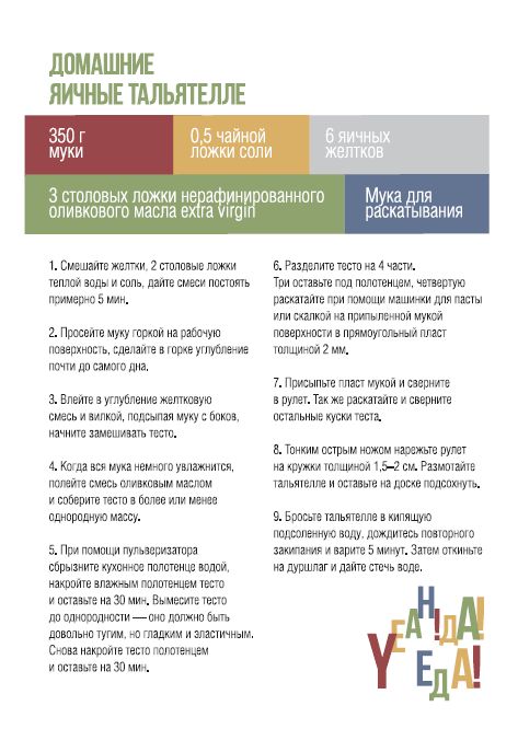 Набор «Yeah! Тальятелле» / Миниатюра WWW (1000)