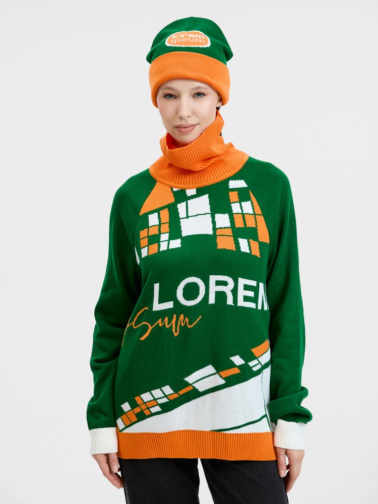 Джемпер на заказ Tricksy Net Reglan, акрил / Миниатюра WWW (1000)
