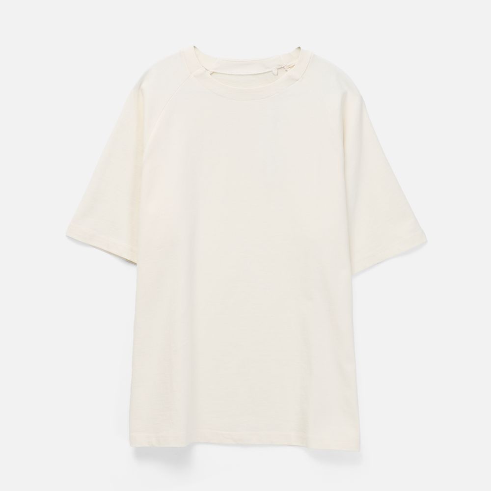 Футболка оверсайз унисекс Avenu, молочно-белая / Миниатюра WWW (1000)