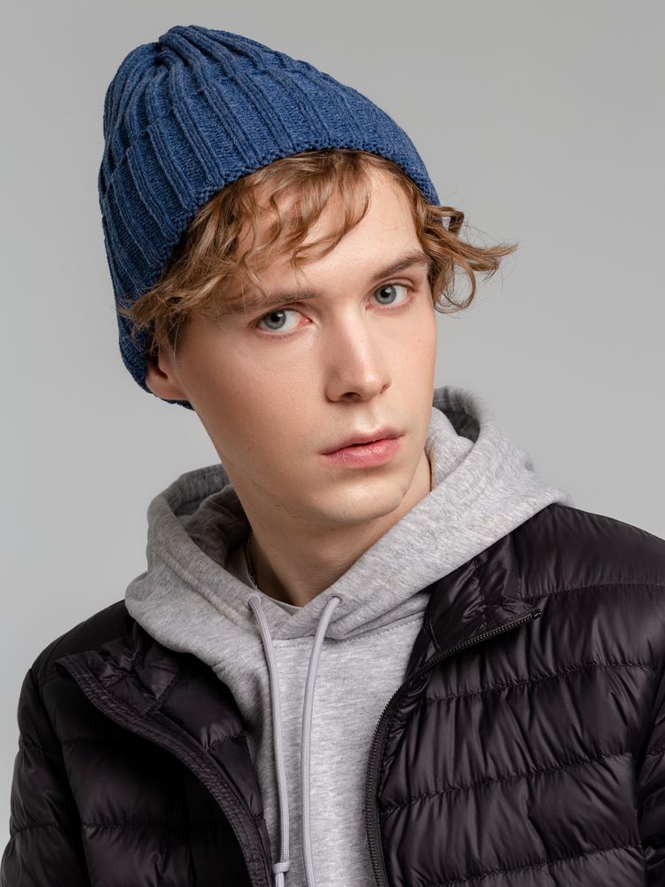 Шапка Norfold, синий меланж (джинс) / Миниатюра WWW (1000)