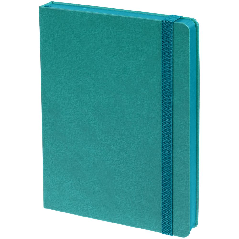 Ежедневник New Factor, недатированный, бирюзовый / Миниатюра WWW (1000)