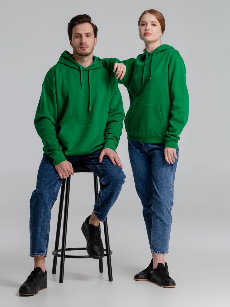 Толстовка с капюшоном Slam 320, ярко-зеленая / Миниатюра WWW (1000)