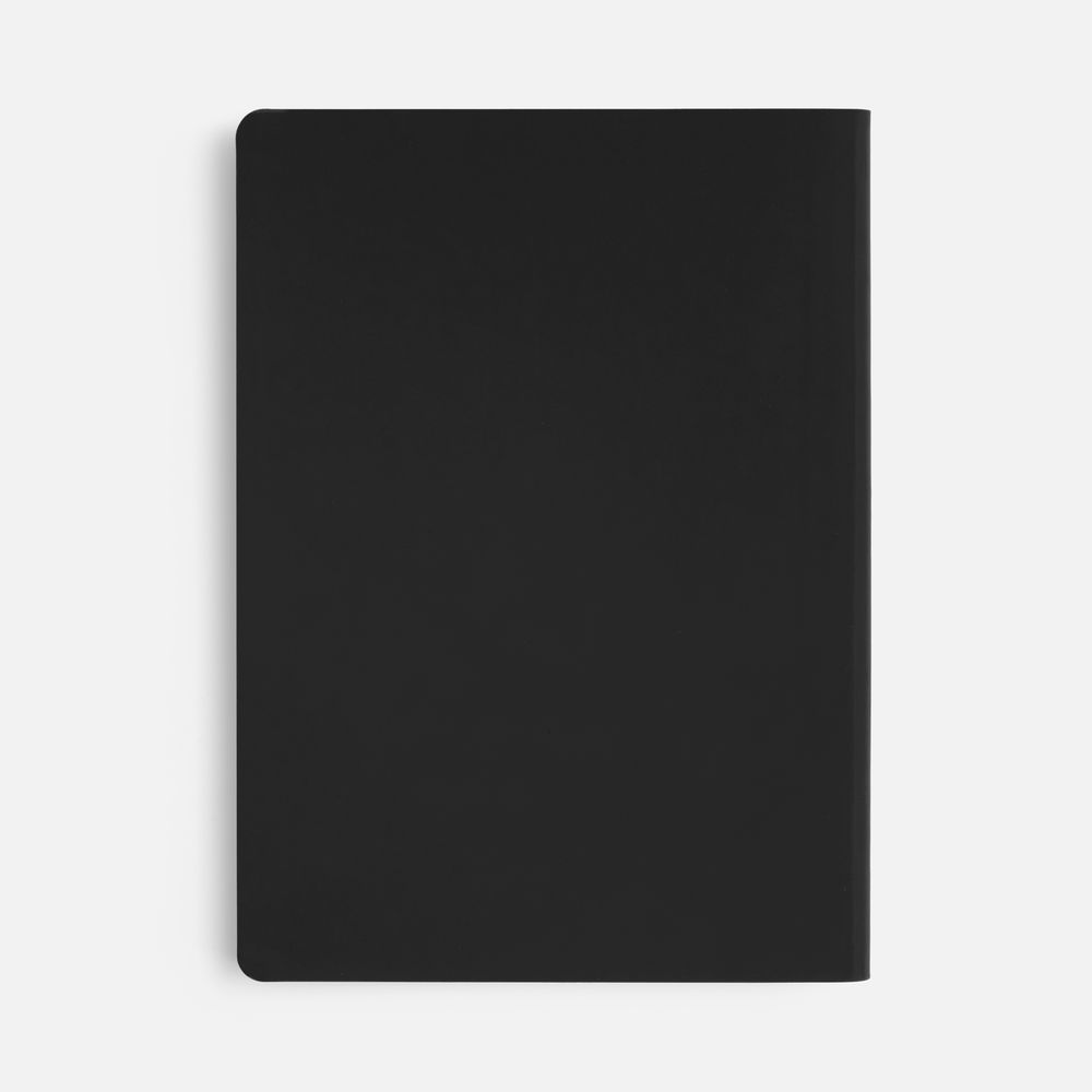 Ежедневник Flex Shall New, недатированный, черный / Миниатюра WWW (1000)