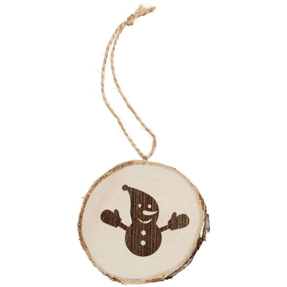 Подвеска Logger, со снеговиком / Миниатюра WWW (1000)