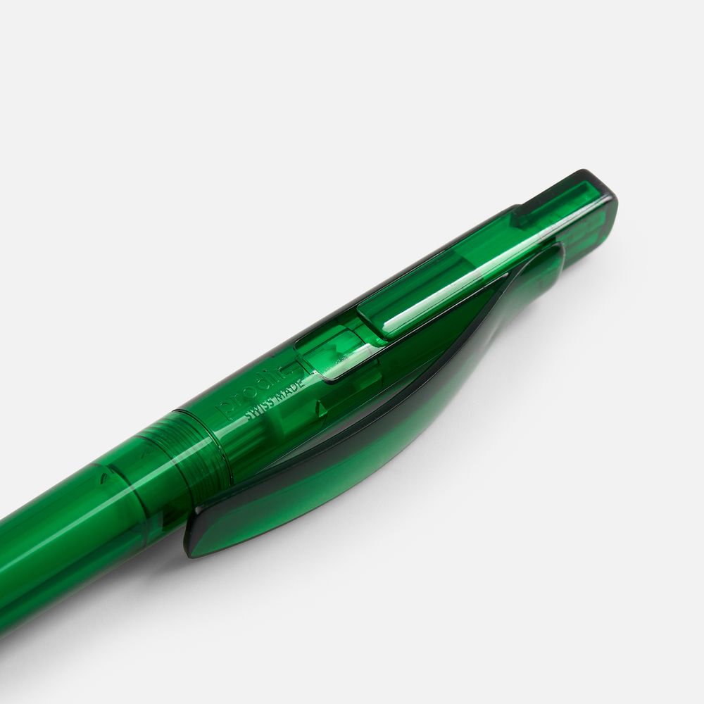Ручка шариковая Prodir DS2 PTC, зеленая / Миниатюра WWW (1000)