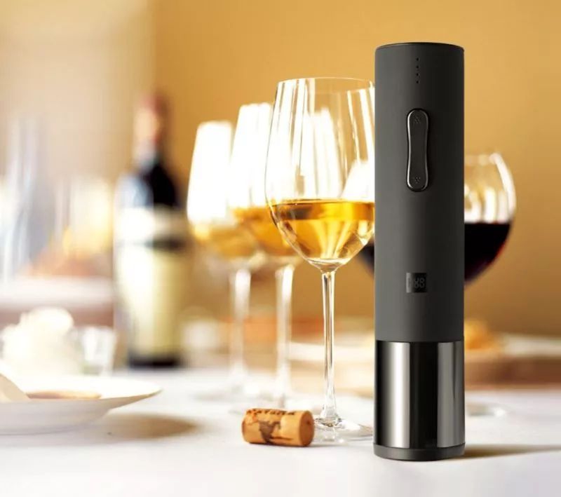 Электрический штопор Huo Hou Electric Wine Bottle Opener, черный / Миниатюра WWW (1000)