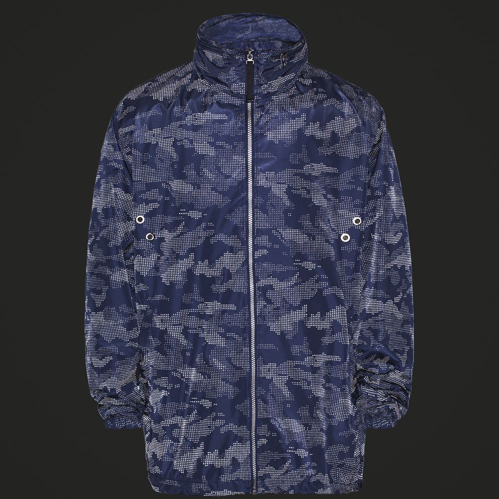 Ветровка светоотражающая Lattvind, темно-синяя / Миниатюра WWW (1000)