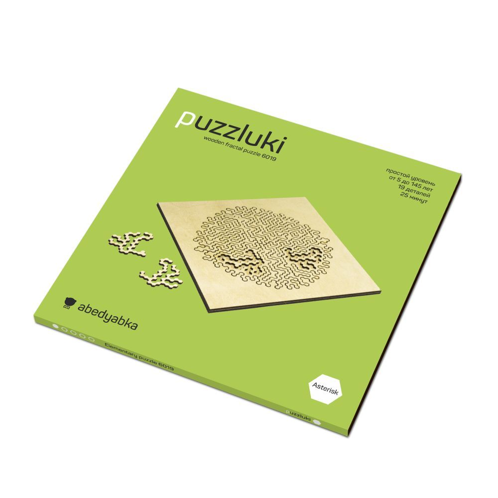 Фрактальный пазл Asterisk Elementary / Миниатюра WWW (1000)