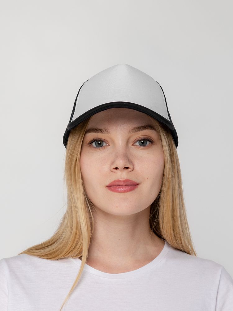 Бейсболка Sunbreaker, черная с белым / Миниатюра WWW (1000)