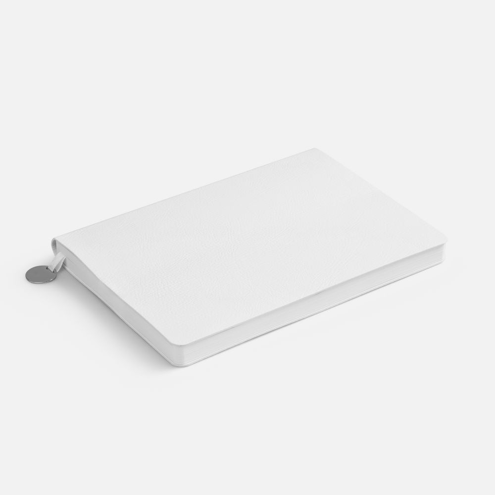 Ежедневник Lafite, недатированный, белый / Миниатюра WWW (1000)