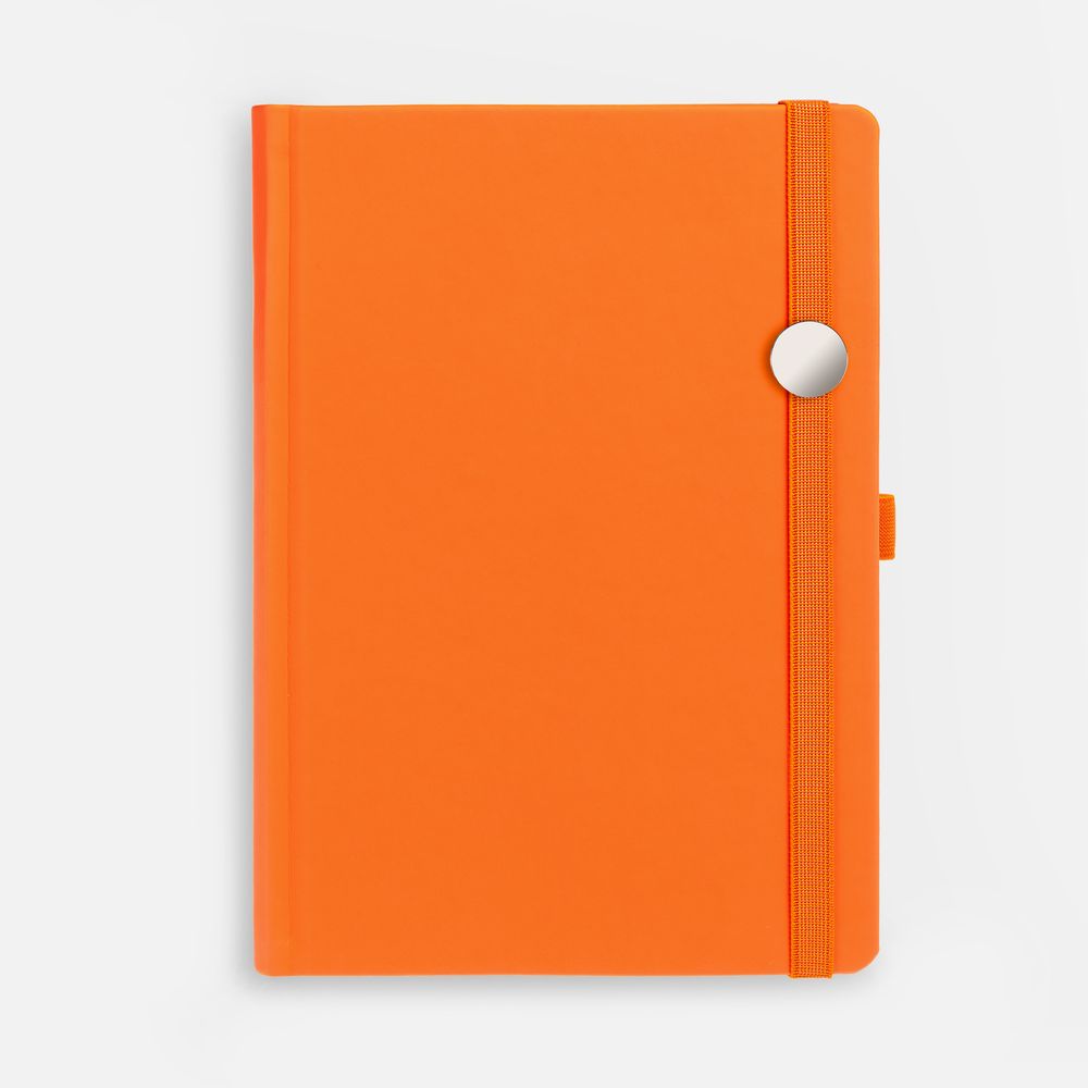 Ежедневник Favor Metal, недатированный, оранжевый / Миниатюра WWW (1000)