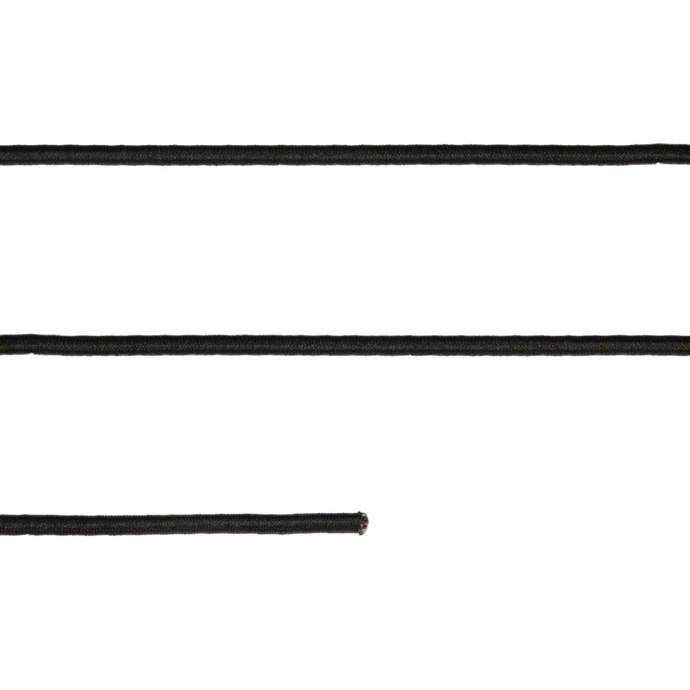 Круглая резинка Chapu S, черная, 10 см / Миниатюра WWW (1000)