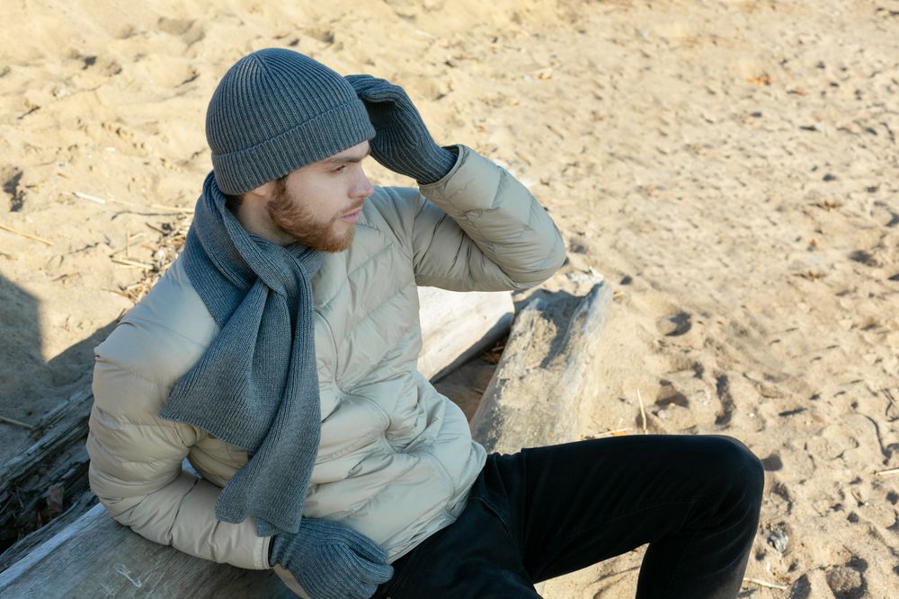 Шапка Bernard, серая / Миниатюра WWW (1000)