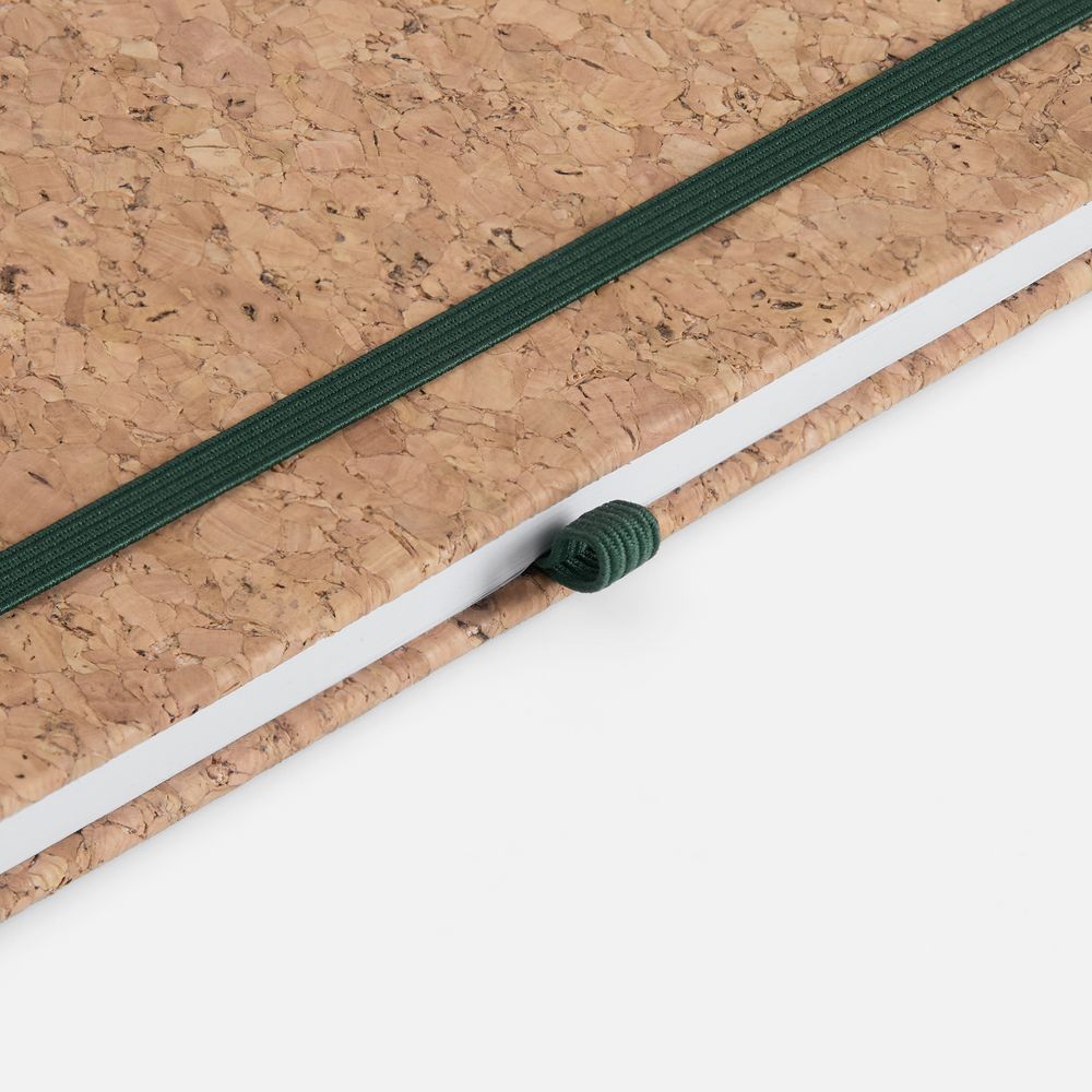 Блокнот Corkfolio, зеленый / Миниатюра WWW (1000)