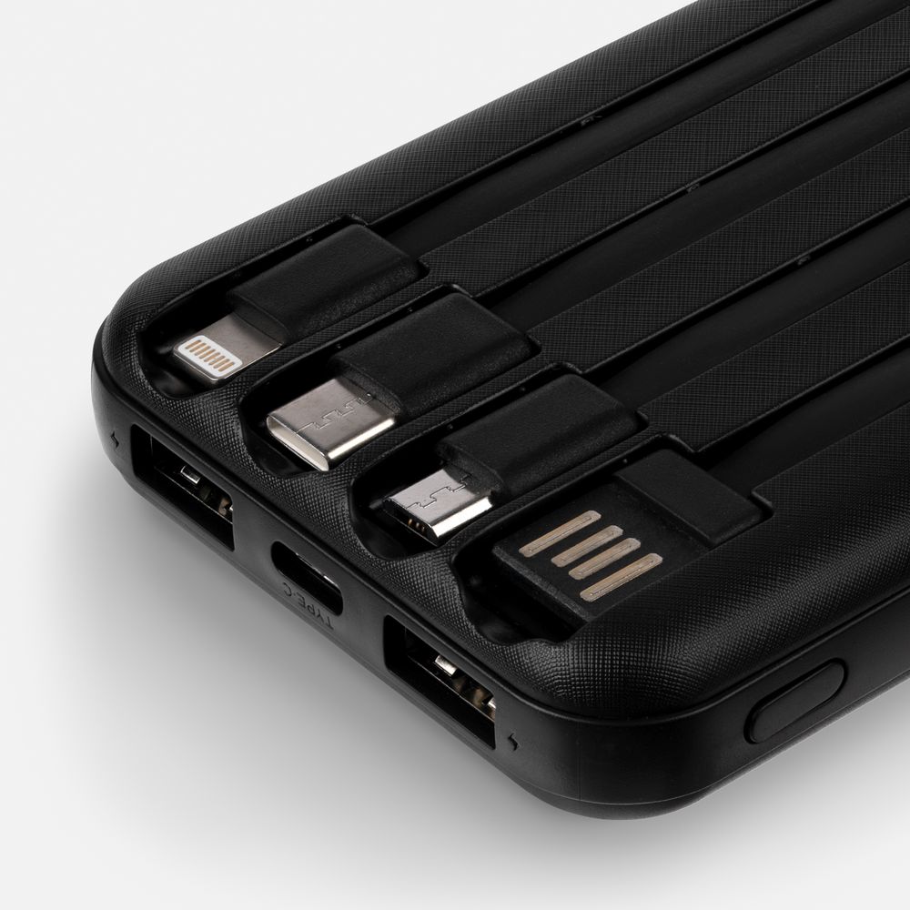 Аккумулятор Omni Qi 10000 мАч, ver.2, черный / Миниатюра WWW (1000)