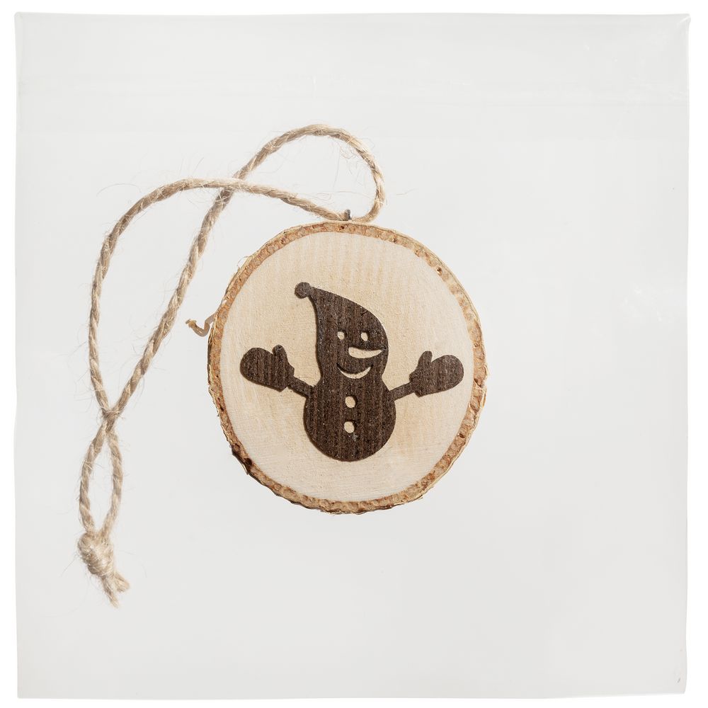 Подвеска Logger, со снеговиком / Миниатюра WWW (1000)