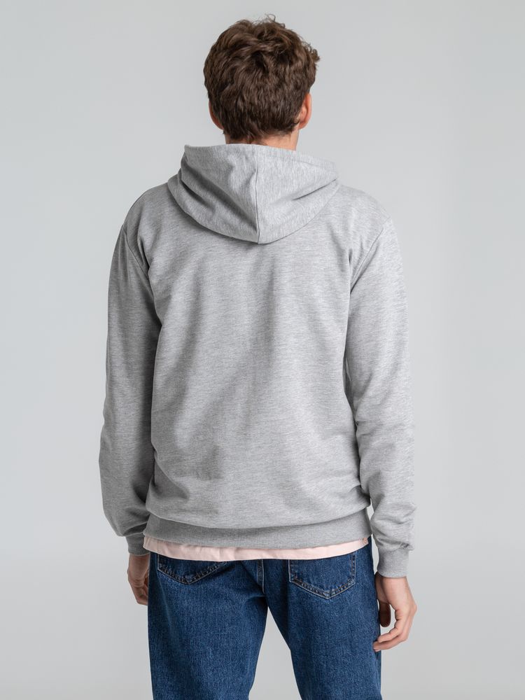 Толстовка на молнии с капюшоном Siverga 2.0, серый меланж / Миниатюра WWW (1000)