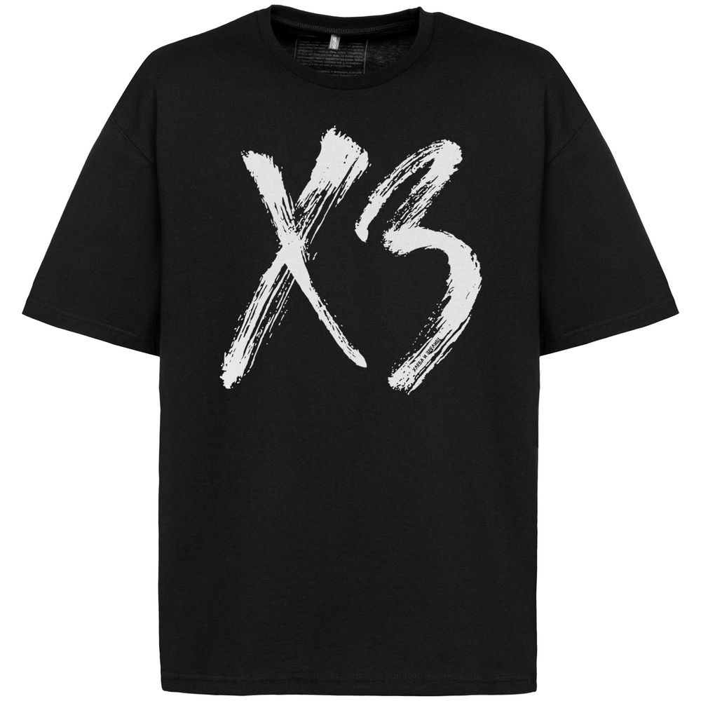 Футболка оверсайз «ХЗ», черная / Миниатюра WWW (1000)