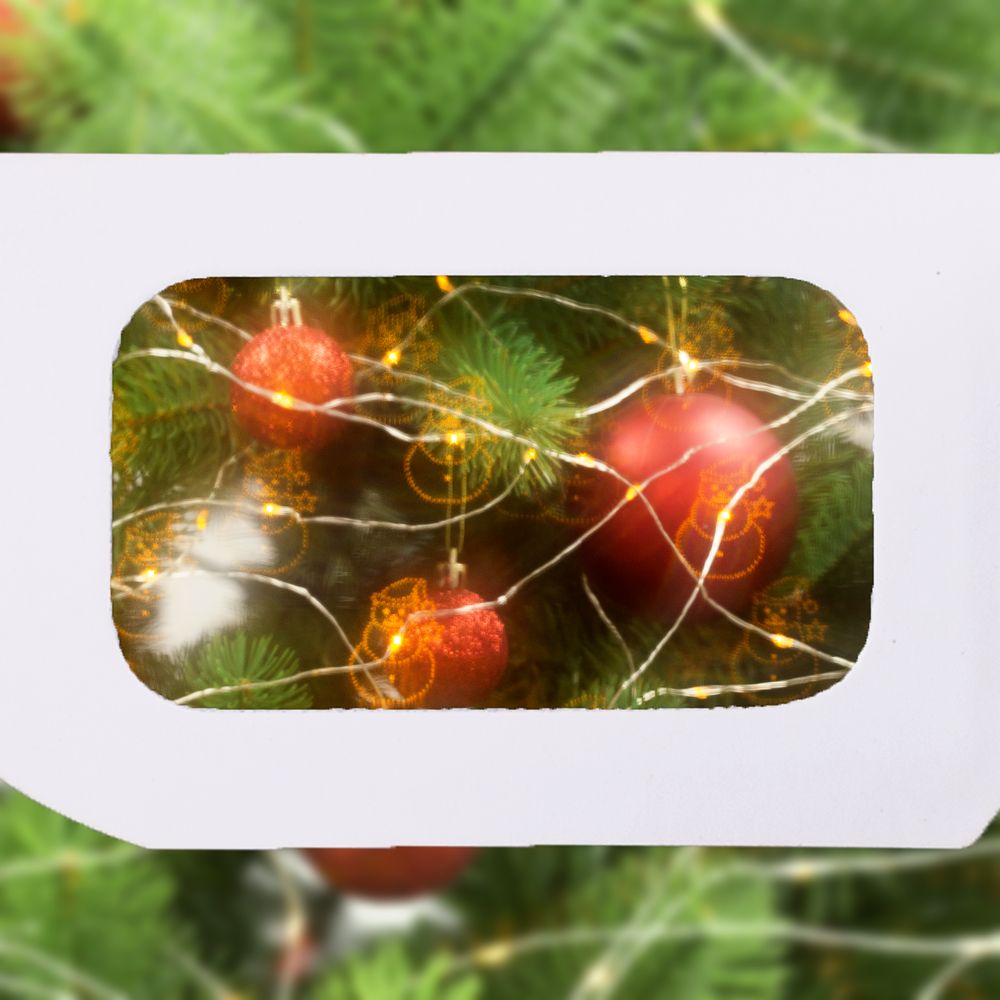 Волшебные очки Magic Eyes, со снеговиками / Миниатюра WWW (1000)