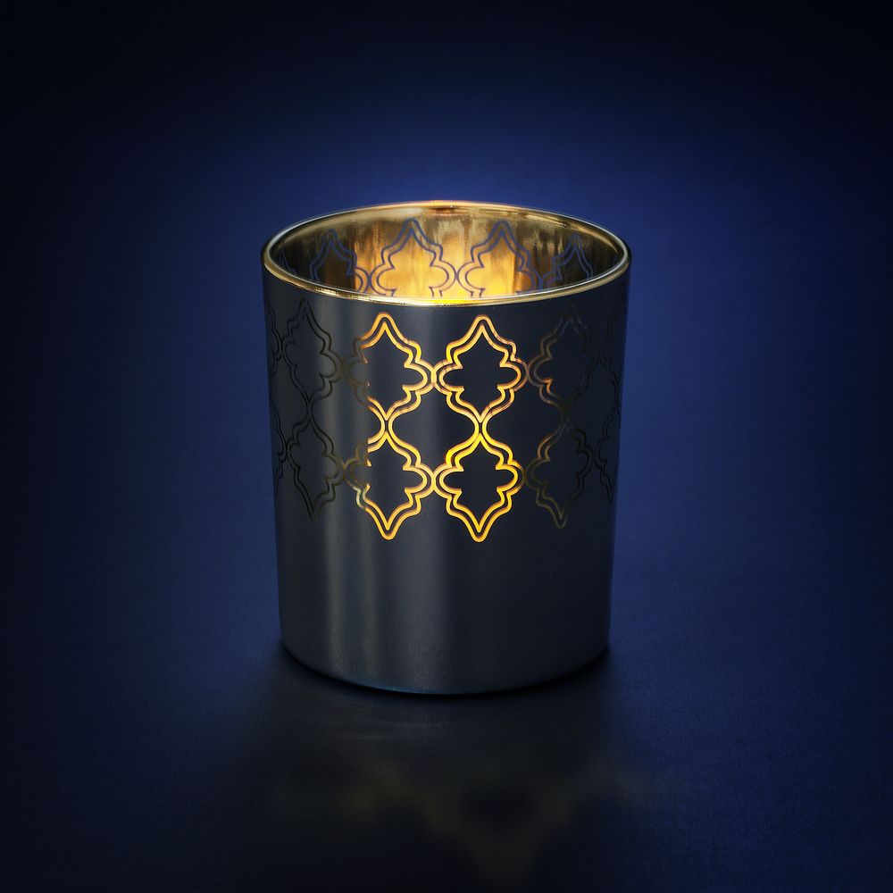 Подсвечник King, серебристый / Миниатюра WWW (1000)