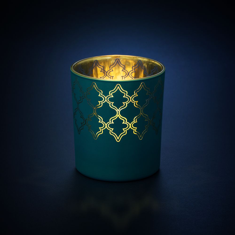 Подсвечник King, голубой / Миниатюра WWW (1000)