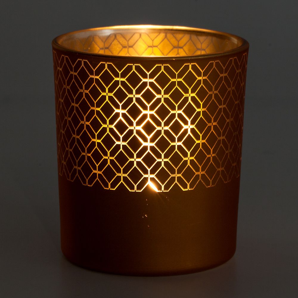 Подсвечник Queen, золотистый / Миниатюра WWW (1000)