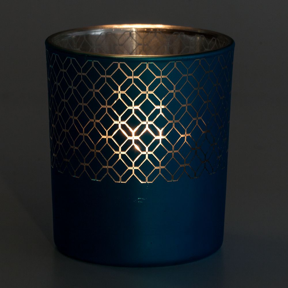 Подсвечник Queen, темно-синий / Миниатюра WWW (1000)