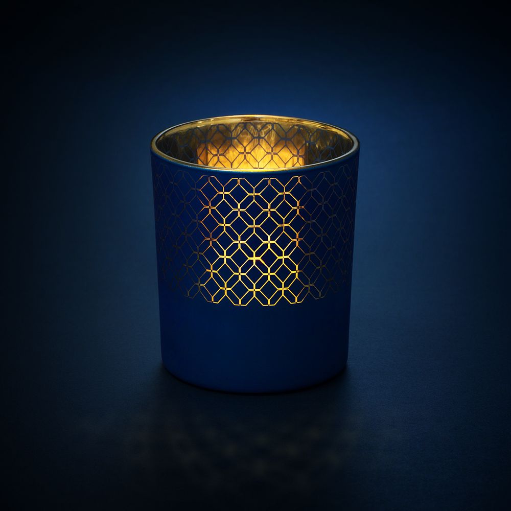 Подсвечник Queen, темно-синий / Миниатюра WWW (1000)