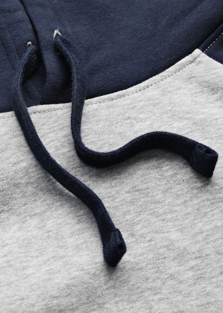 Толстовка унисекс Seattle, темный меланж с черным / Миниатюра WWW (1000)