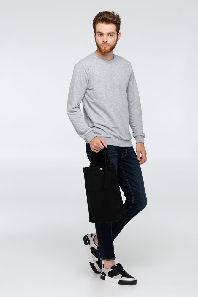 Сумка холщовая через плечо Artspace, черная / Миниатюра WWW (1000)