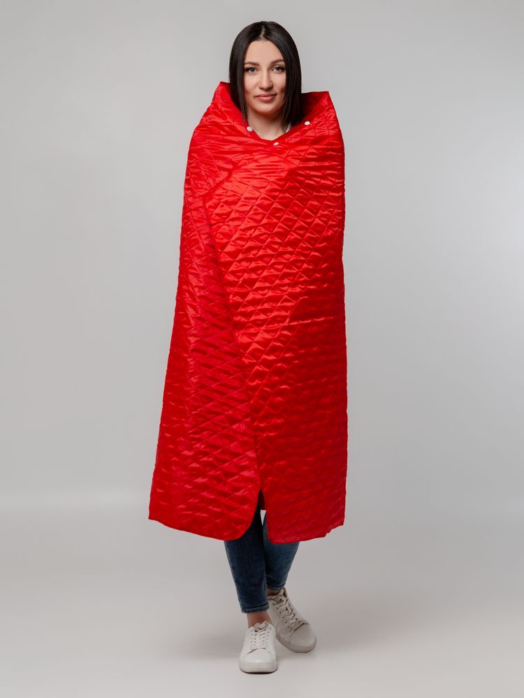 Плед-пончо для пикника SnapCoat, красный / Миниатюра WWW (1000)