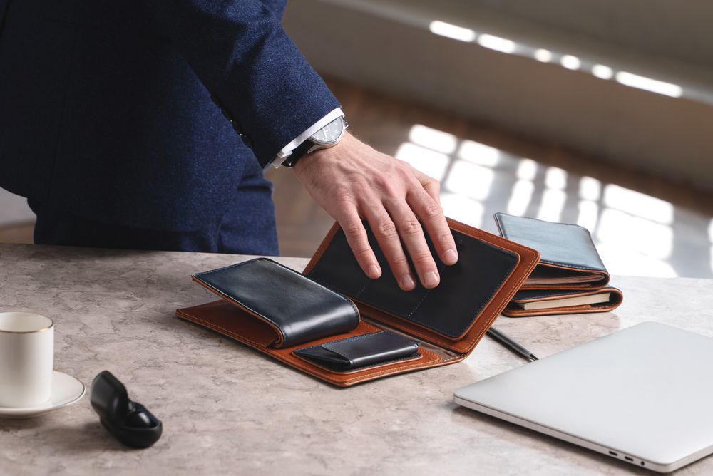 Набор дорожный Kalsa Palermo, синий / Миниатюра WWW (1000)