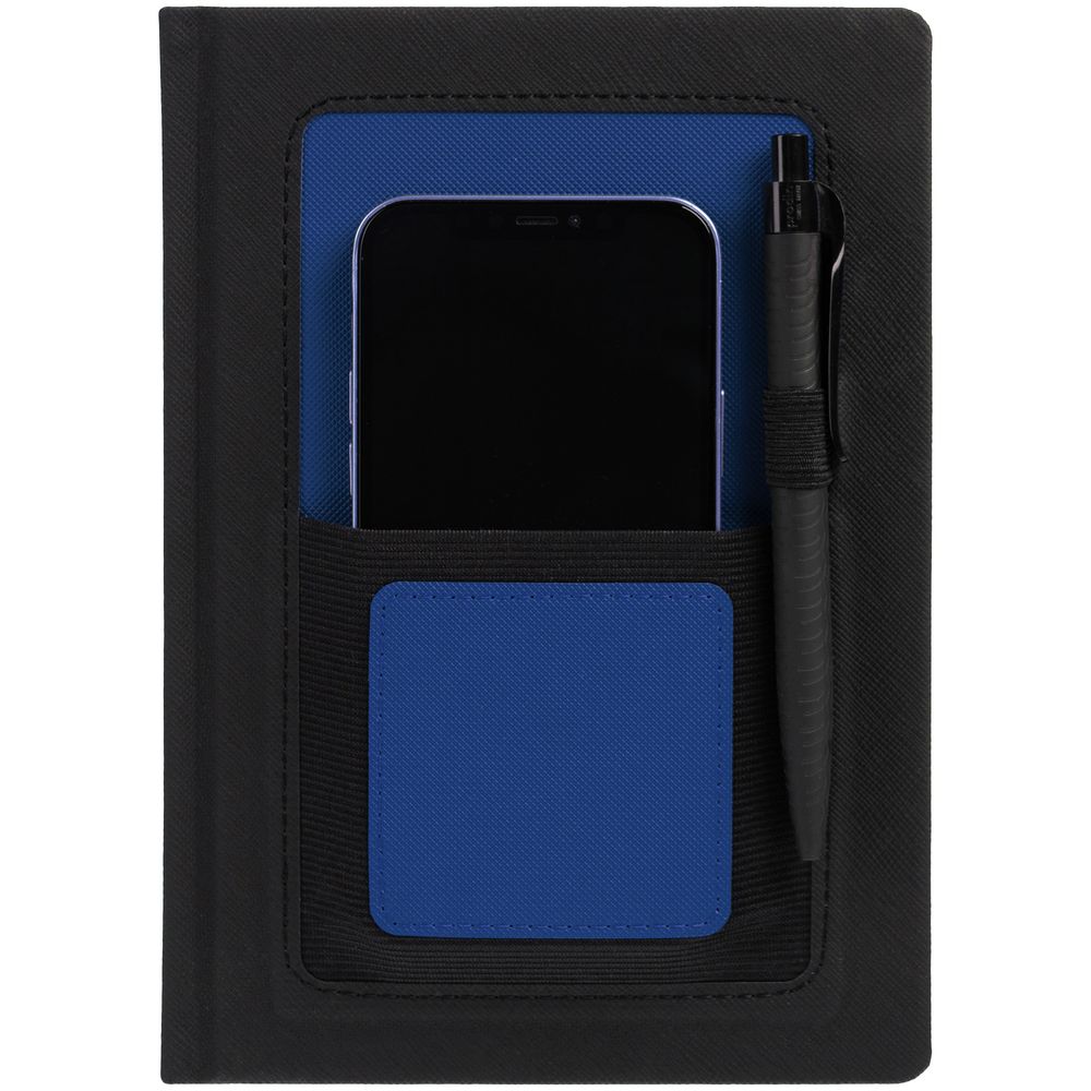 Ежедневник Mobile, недатированный, черно-синий / Миниатюра WWW (1000)