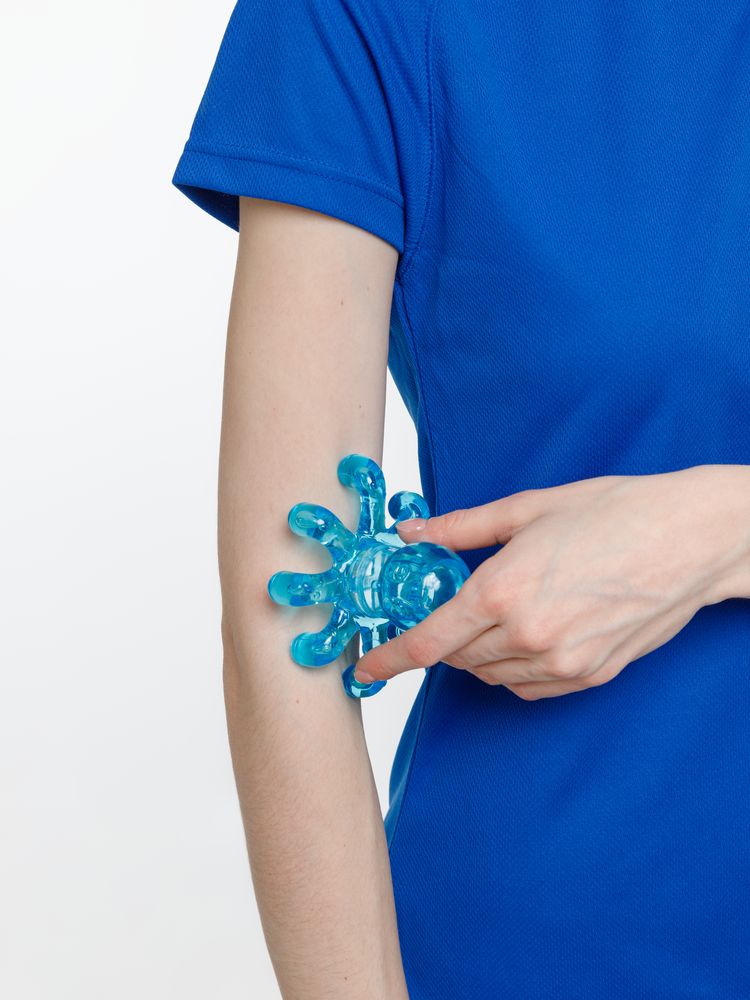 Мини-массажер Krake, синий / Миниатюра WWW (1000)