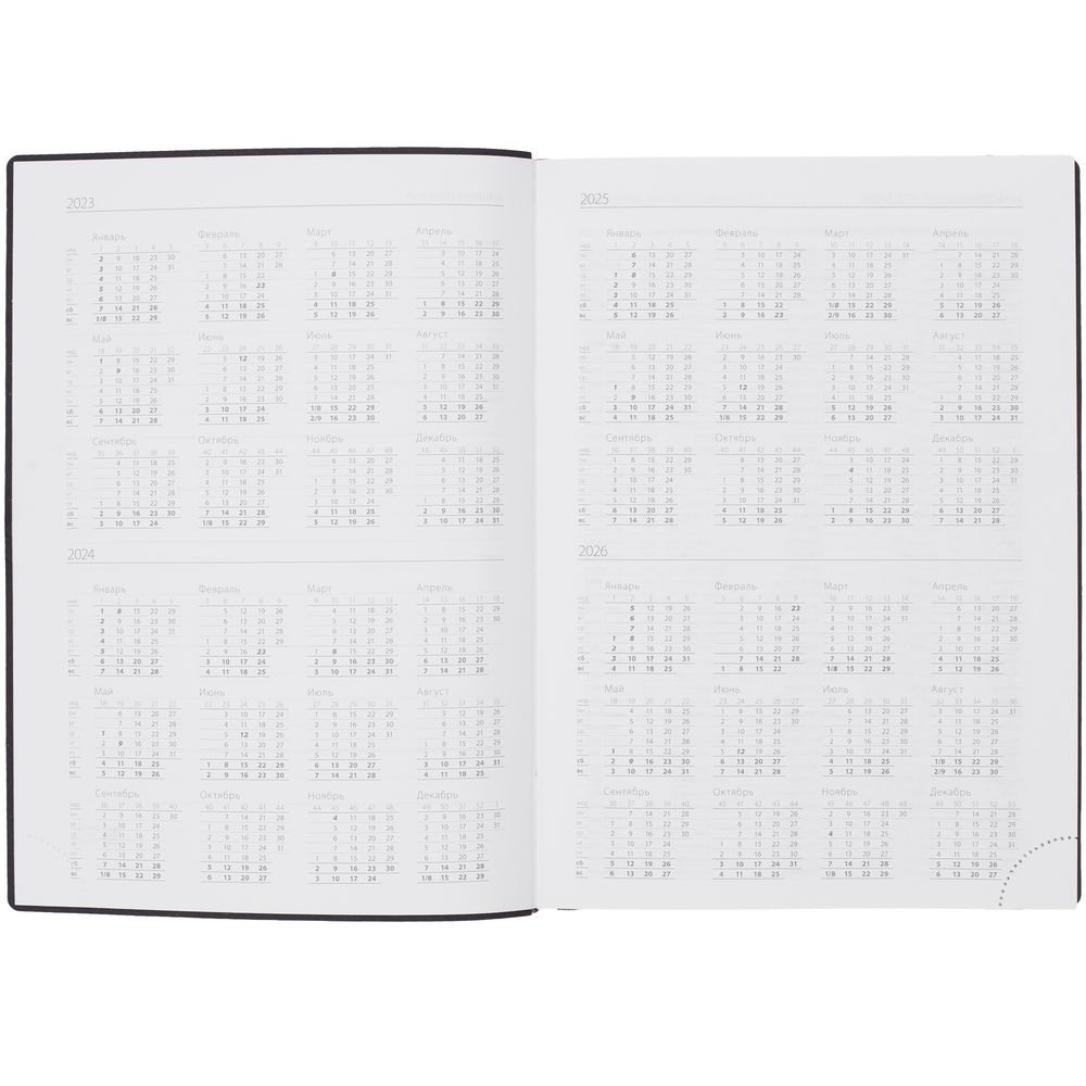 Ежедневник Vivian, недатированный, красный / Миниатюра WWW (1000)