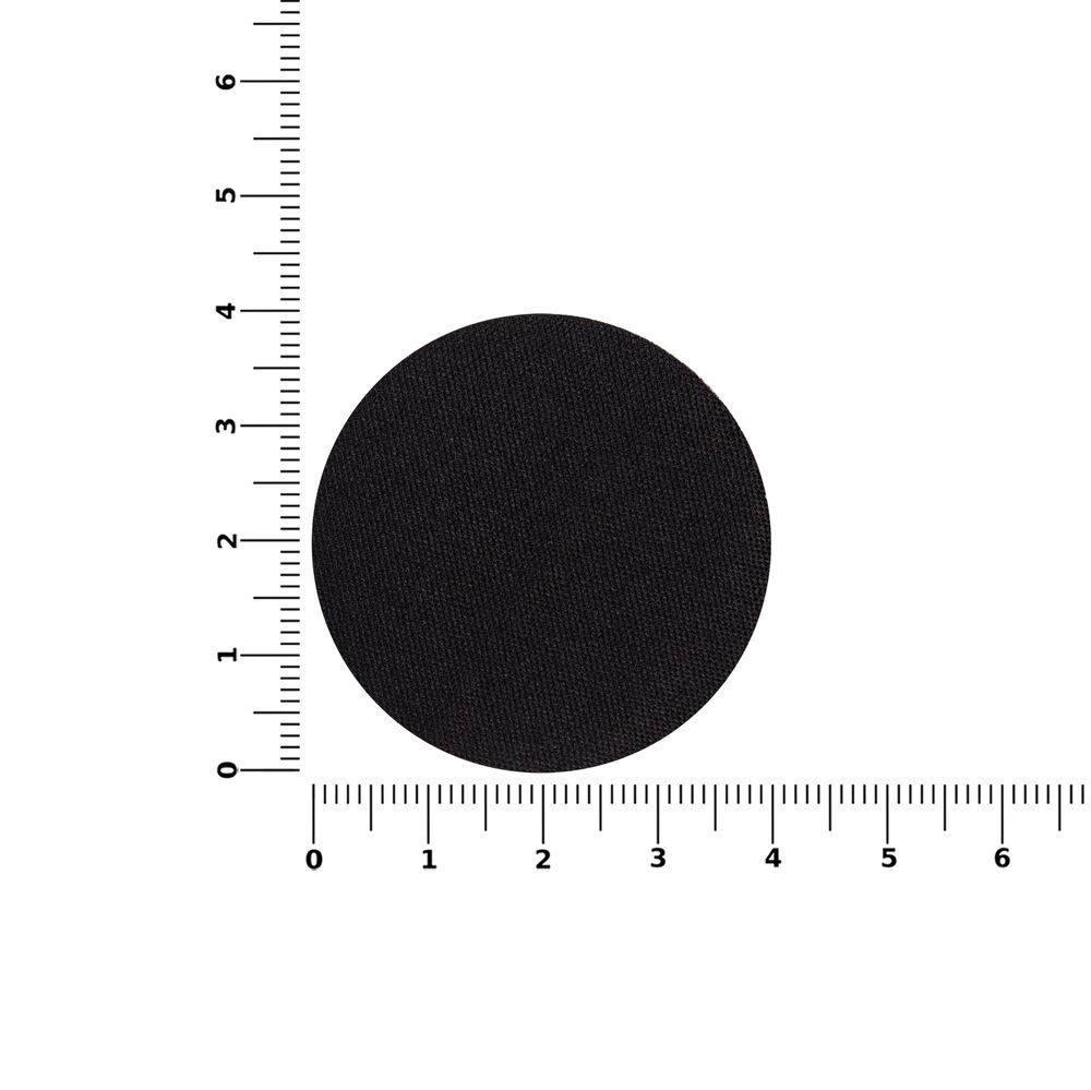 Наклейка тканевая Lunga Round, M, черная / Миниатюра WWW (1000)